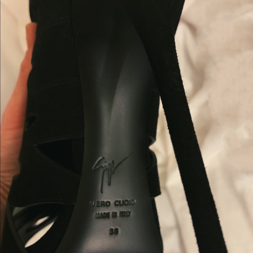 NWT Giuseppe Zanotti Coline Floral Cutout Boots - Picture 7 of 10